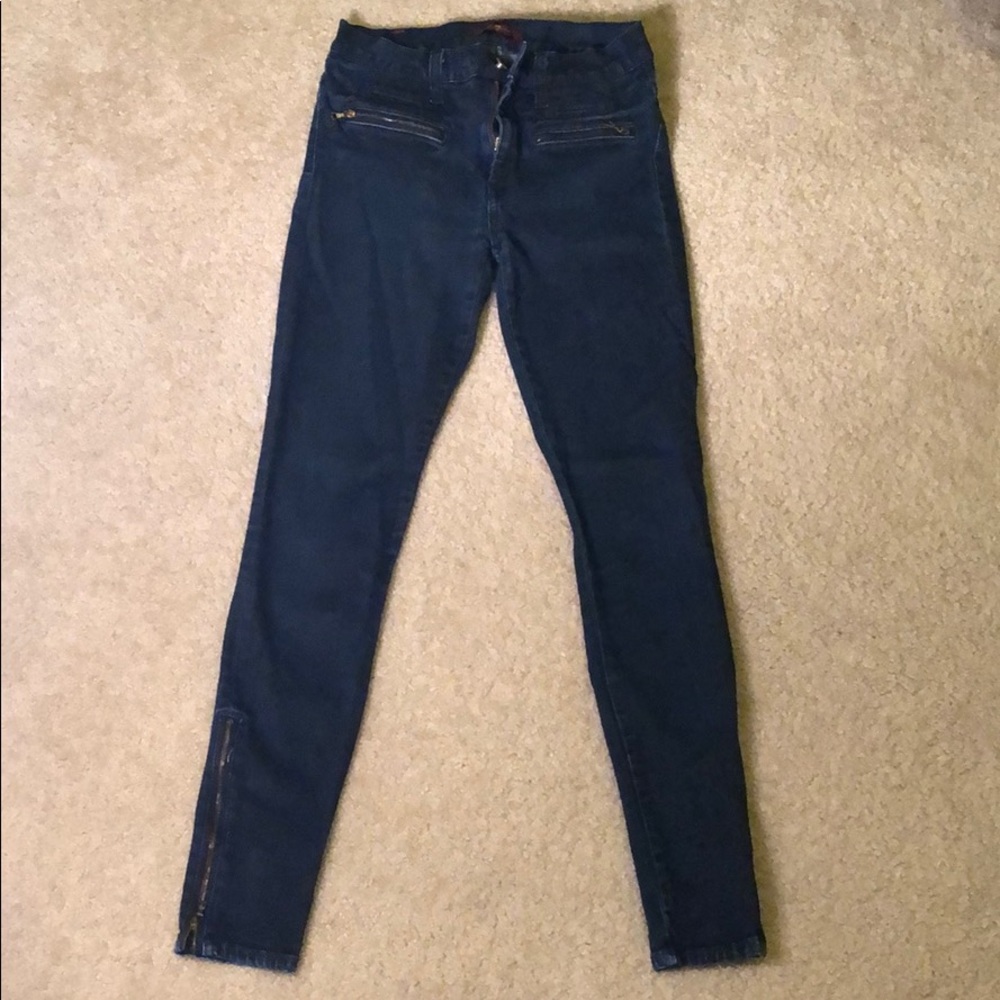 7 For All Mankind super skinny denim